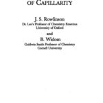 خرید و دانلود نسخه کامل کتاب Molecular Theory of Capillarity