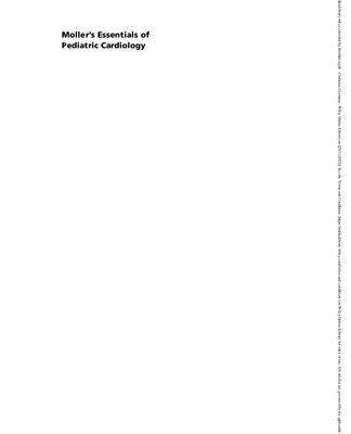 خرید و دانلود نسخه کامل کتاب Moller’s Essentials of Pediatric Cardiology