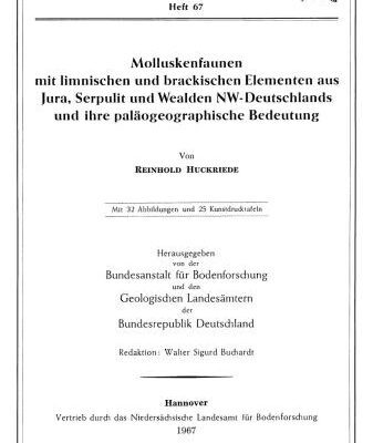 خرید و دانلود نسخه کامل کتاب Molluskenfaunen mit limnischen und brakischen Elementen aus Jura, Serpulit und Wealden NW-Deutschlands und ihre paläogeographische Bedeutung