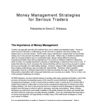 خرید و دانلود نسخه کامل کتاب Money Management Strategies For Serious Traders