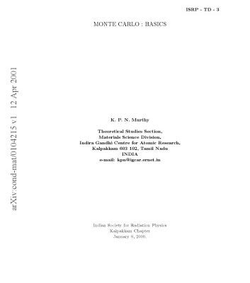 خرید و دانلود نسخه کامل کتاب Monte Carlo:Basics
