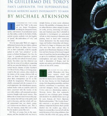 خرید و دانلود نسخه کامل کتاب Moral Horrors in Guillermo del Toro’s Pan’s Labyrinth, The Supernatural Realm Mirrors Man’s Inhumanity to Man