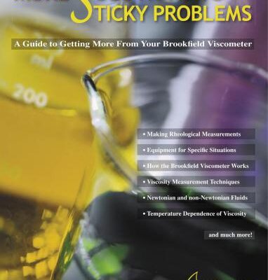 خرید و دانلود نسخه کامل کتاب More solutions to sticky problems: a guide to getting more from your Brookfield viscometer