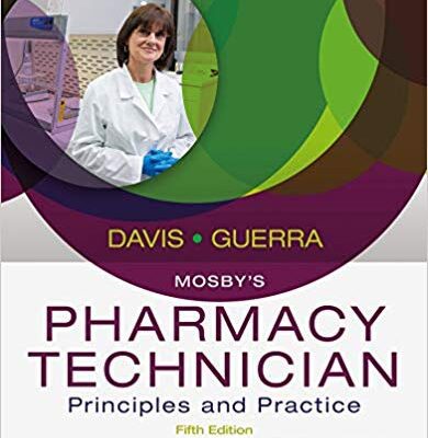 خرید و دانلود نسخه کامل کتاب Mosby’s Pharmacy Technician: Principles and Practice 5th Edition –  +  pdf