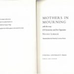 خرید و دانلود نسخه کامل کتاب Mother in Mourning