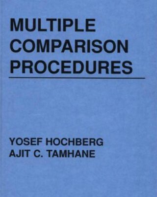 خرید و دانلود نسخه کامل کتاب Multiple Comparison Procedures (Wiley Series in Probability and Statistics)