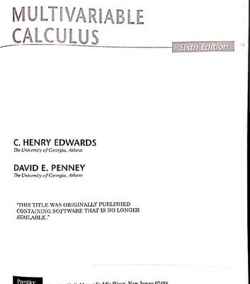 خرید و دانلود نسخه کامل کتاب Multivariable Calculus