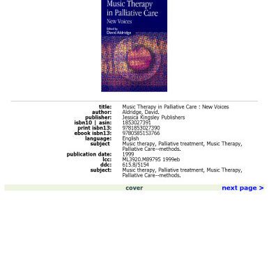 خرید و دانلود نسخه کامل کتاب Music Therapy in Palliative Care: New Voices