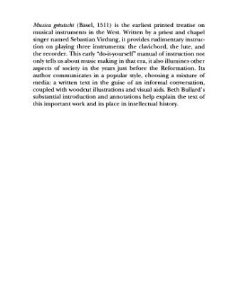 خرید و دانلود نسخه کامل کتاب Musica Getutscht: A Treatise on Musical Instruments (1511)