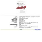 خرید و دانلود نسخه کامل کتاب Musical Meaning in Beethoven: Markedness, Correlation, and Interpretation (Advances in Semiotics)