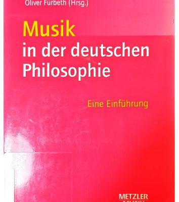 خرید و دانلود نسخه کامل کتاب Musik in der deutschen Philosophie