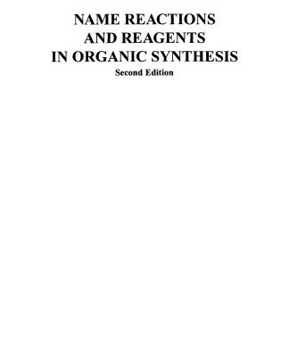 خرید و دانلود نسخه کامل کتاب Name Reactions and Reagents in Organic Synthesis