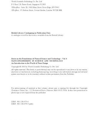 خرید و دانلود نسخه کامل کتاب Nano-Engineering in Science and Technology: An Introduction to the World of Nano-Design (Series on the Foundations of Natural Science and Technology)