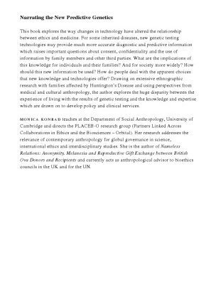 خرید و دانلود نسخه کامل کتاب Narrating the New Predictive Genetics: Ethics, Ethnography and Science