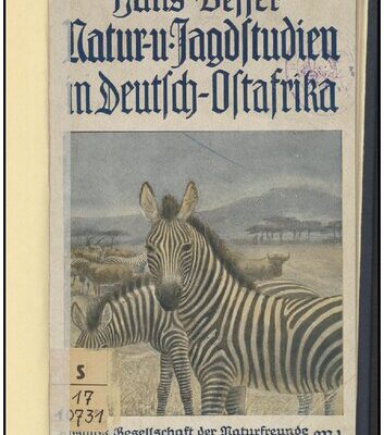 خرید و دانلود نسخه کامل کتاب Natur- und Jagdstudien in Deutsch-Ostafrika