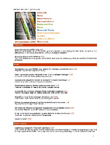 خرید و دانلود نسخه کامل کتاب Nature (Vol. 431, No. 7005, 9 September 2004)_68c693edd1da9.jpeg خرید و دانلود نسخه کامل کتاب Nature (Vol. 431, No. 7005, 9 September 2004)