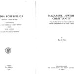 خرید و دانلود نسخه کامل کتاب Nazarene Jewish Christianity: From the End of the New Testament Period Until Its Disappearance in the Fourth Century (Studia Post-Biblica)