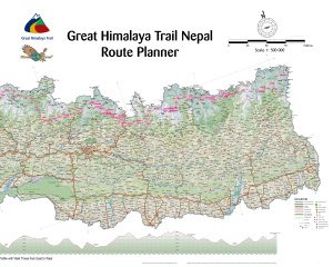 خرید و دانلود نسخه کامل کتاب Nepal trekking map collection