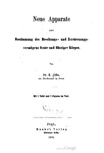 خرید و دانلود نسخه کامل کتاب Neue Apparate zur Bestimmung des Brechungs- und Zerstreuungsvermögens fester und flüssiger Körper_68bc85c8978cf.jpeg خرید و دانلود نسخه کامل کتاب Neue Apparate zur Bestimmung des Brechungs- und Zerstreuungsvermögens fester und flüssiger Körper
