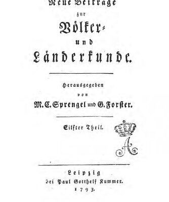 خرید و دانلود نسخه کامل کتاب Neue Beiträge zur Völker- und Länderkunde