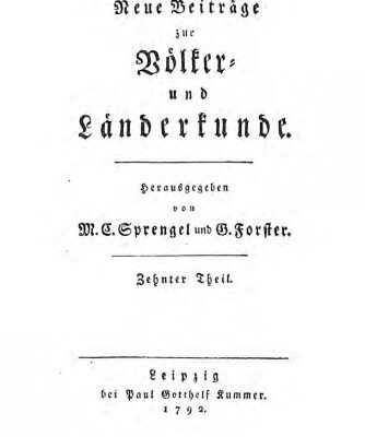 خرید و دانلود نسخه کامل کتاب Neue Beiträge zur Völker- und Länderkunde