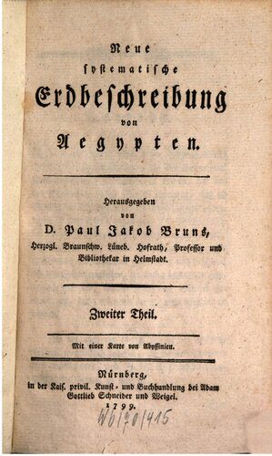 خرید و دانلود نسخه کامل کتاب Neue systematische Erdbeschreibung von Ägypten_68c07b90d6861.jpeg خرید و دانلود نسخه کامل کتاب Neue systematische Erdbeschreibung von Ägypten