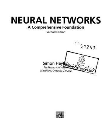 خرید و دانلود نسخه کامل کتاب Neural Networks: A Comprehensive Foundation (2nd Edition)