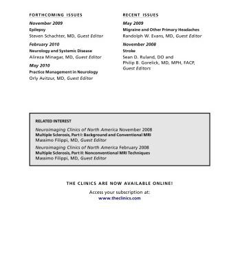 خرید و دانلود نسخه کامل کتاب Neurologic Clinics of North America  Vol 27 Issue 03   2009 Movement Disorders
