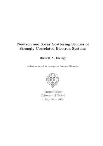 خرید و دانلود نسخه کامل کتاب Neutron and X-ray Scattering Studies of Strongly Correlated Electron Systems_68be3a423f91a.jpeg خرید و دانلود نسخه کامل کتاب Neutron and X-ray Scattering Studies of Strongly Correlated Electron Systems