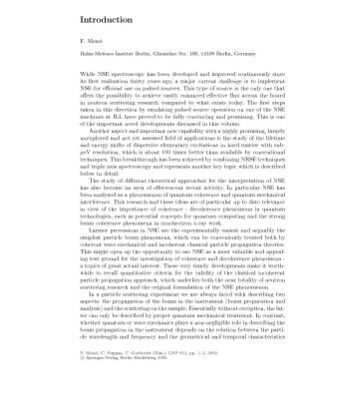 خرید و دانلود نسخه کامل کتاب Neutron Spin Echo Spectroscopy: Basics, Trends and Applications
