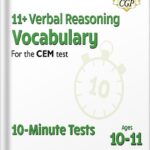 خرید و دانلود نسخه کامل کتاب New 11+ CEM 10-Minute Tests: Verbal Reasoning Vocabulary – Ages 10-11 by CGP Books