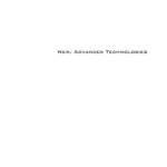 خرید و دانلود نسخه کامل کتاب New, Advanced Technologies