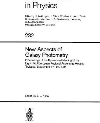 خرید و دانلود نسخه کامل کتاب New Aspects of Galaxy Photometry