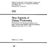 خرید و دانلود نسخه کامل کتاب New Aspects of Galaxy Photometry