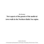 خرید و دانلود نسخه کامل کتاب New Aspects of the Genesis of the Medieval Town Walls in the Northern Baltic Sea Region