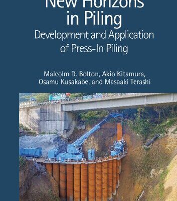 خرید و دانلود نسخه کامل کتاب New Horizons in Piling: Development and Application of Press-in Piling