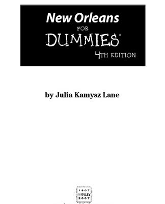 خرید و دانلود نسخه کامل کتاب New Orleans For Dummies, 4th edition (Dummies Travel)