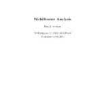 خرید و دانلود نسخه کامل کتاب Nichlineare Analysis 001