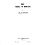 خرید و دانلود نسخه کامل کتاب Nine temples of Bangkok