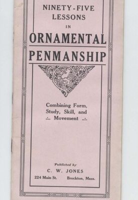 خرید و دانلود نسخه کامل کتاب Ninety-five Lessons in Ornamental Penmanship