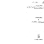 خرید و دانلود نسخه کامل کتاب Nómades y pueblos sedentarios