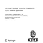 خرید و دانلود نسخه کامل کتاب Non-linear Continuum Theories in Mechanics and Physics and their Applications