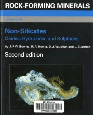 خرید و دانلود نسخه کامل کتاب Non-Silicates. Oxides, Hydroxides and Sulphides