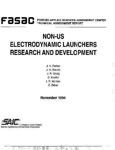 خرید و دانلود نسخه کامل کتاب Non-US Electrodynamic Launchers Research and Development_68be9852b7f22.jpeg خرید و دانلود نسخه کامل کتاب Non-US Electrodynamic Launchers Research and Development