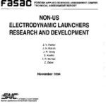 خرید و دانلود نسخه کامل کتاب Non-US Electrodynamic Launchers Research and Development