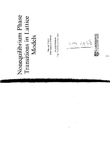 خرید و دانلود نسخه کامل کتاب Nonequilibrium Phase Transitions in lattuce models_68bdc2422f314.jpeg خرید و دانلود نسخه کامل کتاب Nonequilibrium Phase Transitions in lattuce models