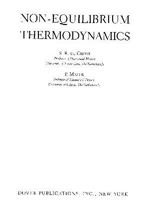خرید و دانلود نسخه کامل کتاب Nonequilibrium thermodynamics XX