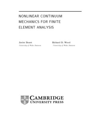 خرید و دانلود نسخه کامل کتاب Nonlinear Continuum Mechanics for Finite Element Analysis
