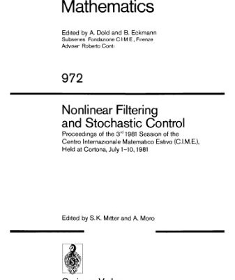 خرید و دانلود نسخه کامل کتاب Nonlinear Filtering and Stochastic Control