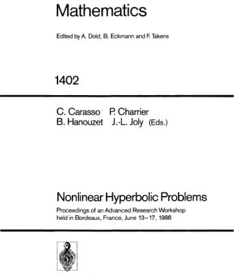 خرید و دانلود نسخه کامل کتاب Nonlinear Hyperbolic Problems